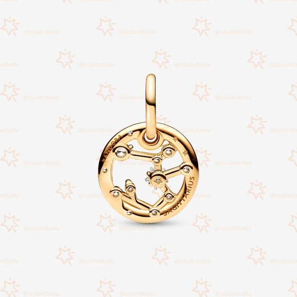 Pandora Sagittarius Zodiac Dangle Charm - Picture 2 of 5